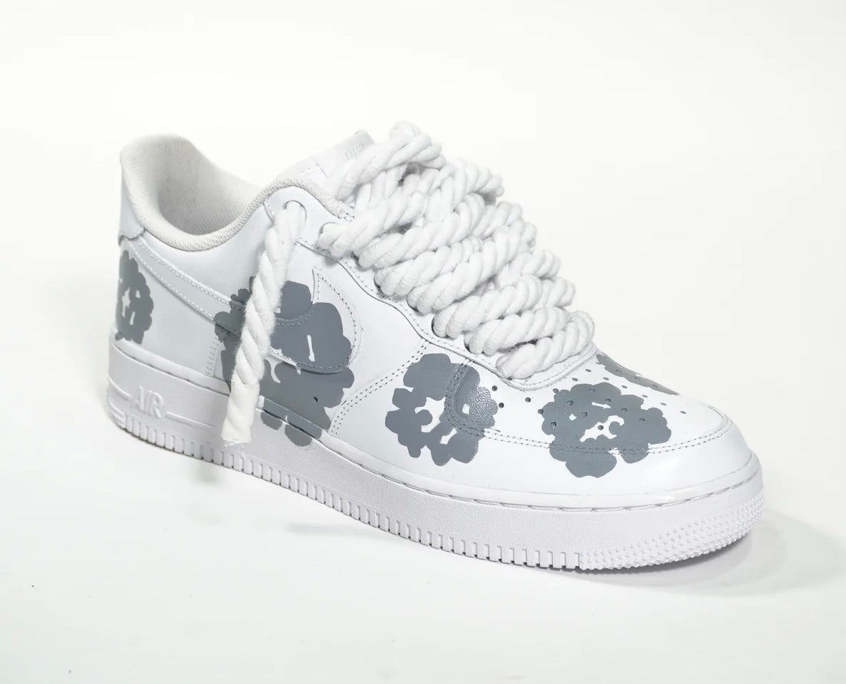 Air Force 1 '07 White Rope Laces TEARS