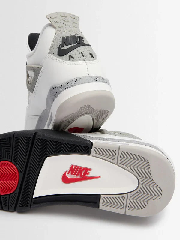 Air Jordan 4 White Cement