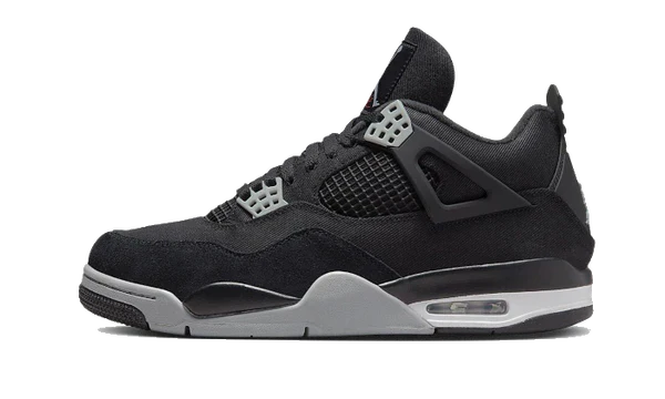 Air Jordan 4 Black Canvas