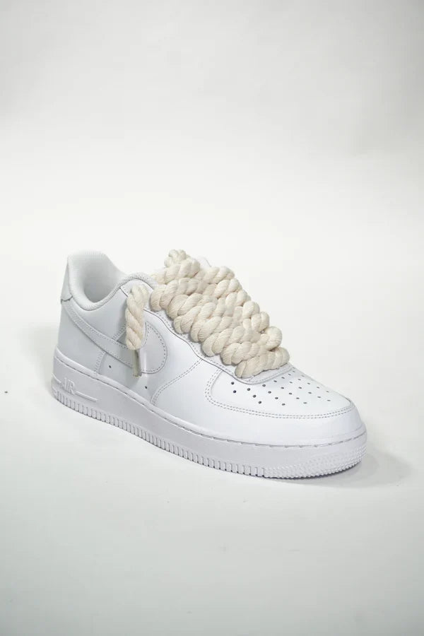 Air Force 1 '07 White Rope Laces 'Corda' Beige