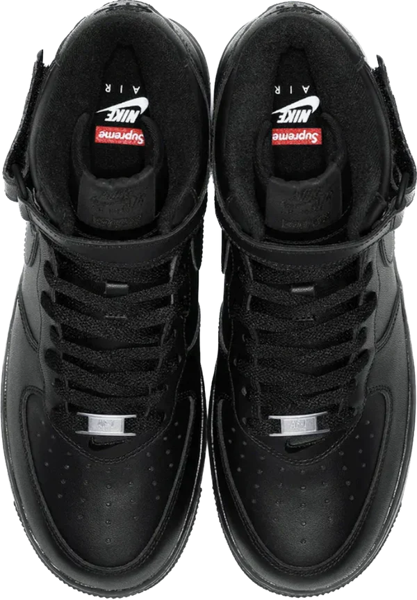 Nike Air Force 1 Mid Supreme Black