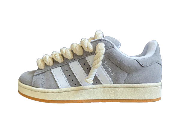 Adidas Campus 00s Grey Three Rope Laces 'Corda' Beige