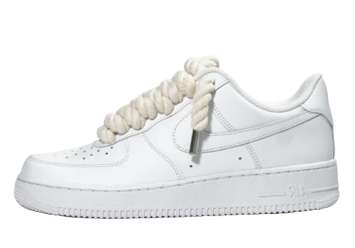 Air Force 1 '07 White Rope Laces 'Corda' Beige