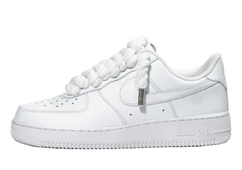 Air Force 1 '07 White Rope Laces 'Corda' White