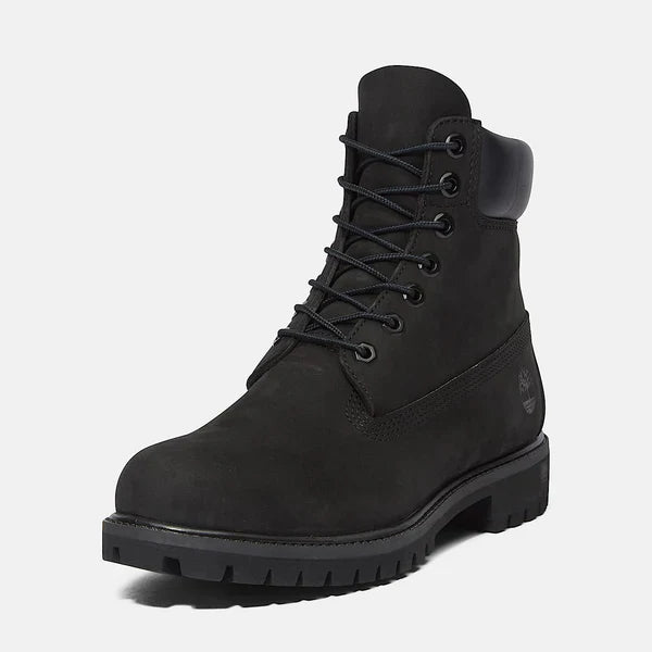 Timberland 6" Boot Black Nubuck Premium Black