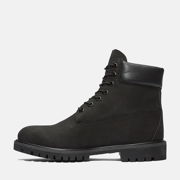 Timberland 6" Boot Black Nubuck Premium Black