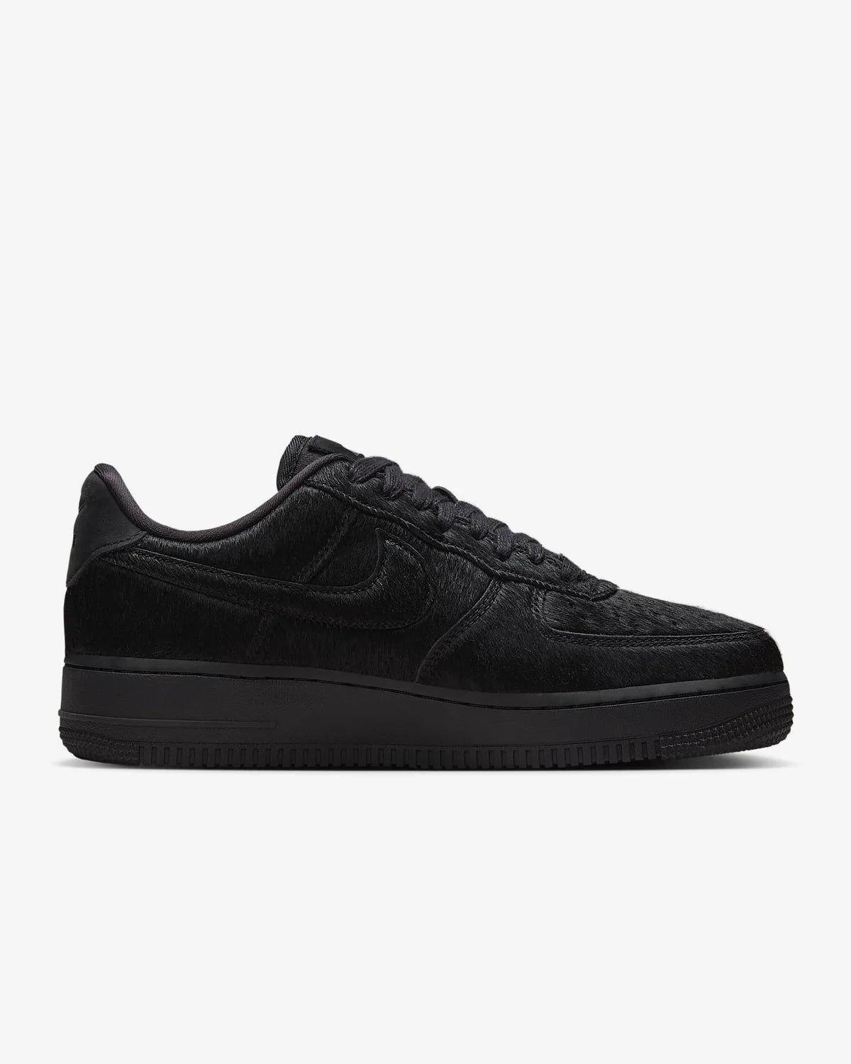 Nike Air Force 1 Low '07 Triple Black Pony Hair