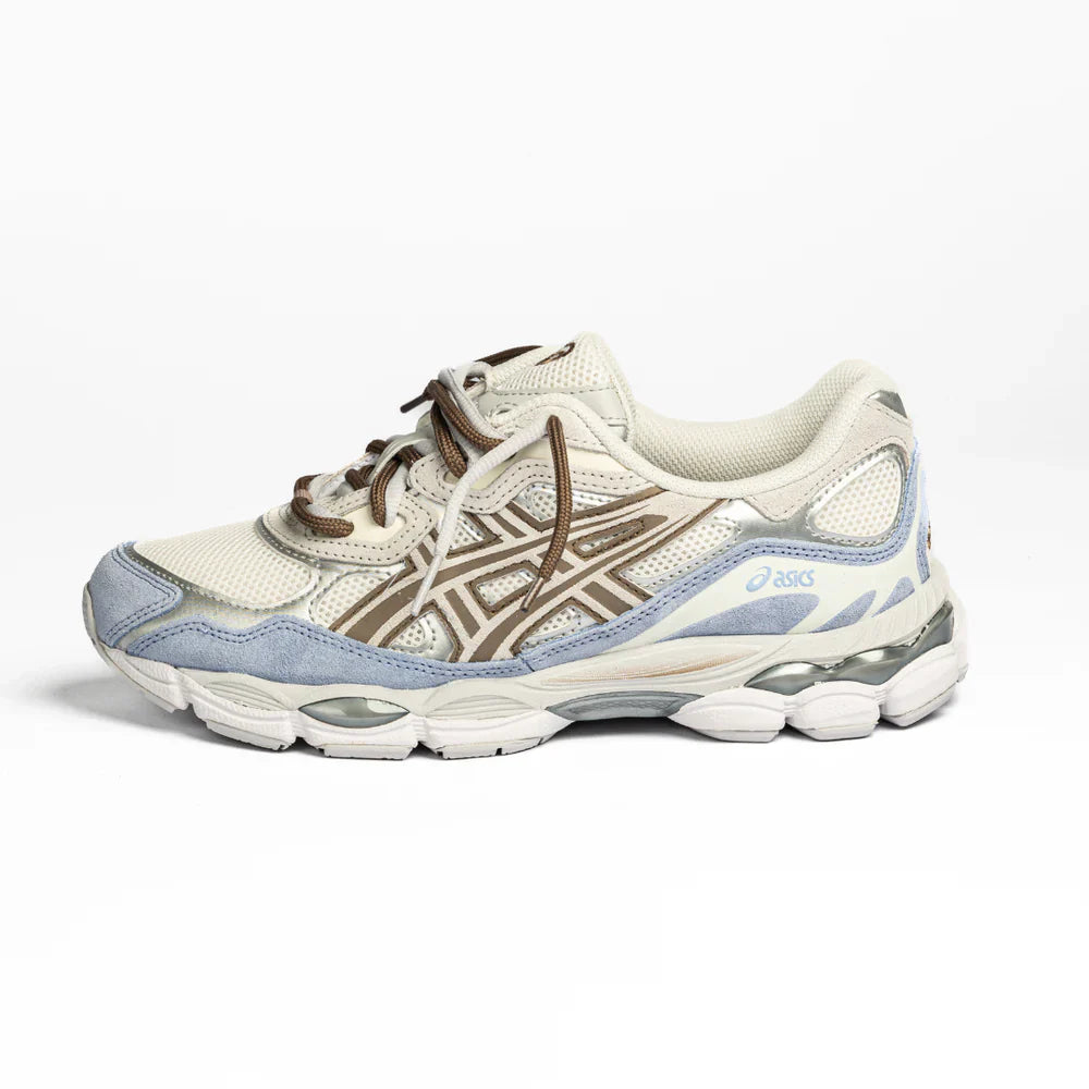 ASICS GEL-NYC CREAM CLOUD GREY DOUBLE LACES