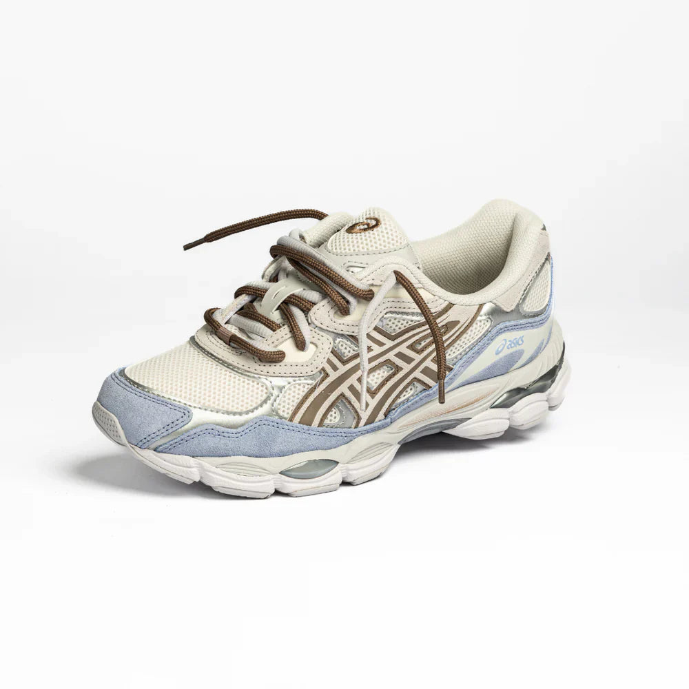 ASICS GEL-NYC CREAM CLOUD GREY DOUBLE LACES