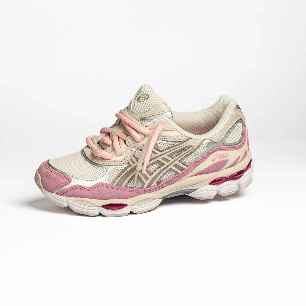 ASICS GEL-NYC MINERAL BEIGE-PINK DOUBLE LACES